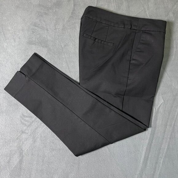 Boden Classic Black Chino 7/8 Pants 6P